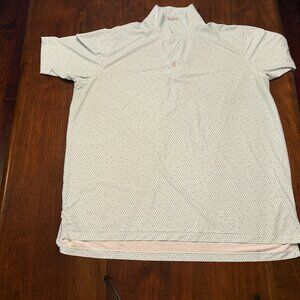 Green and Blue Propeller Peter Millar Men's Summer Comfort Performance Polo